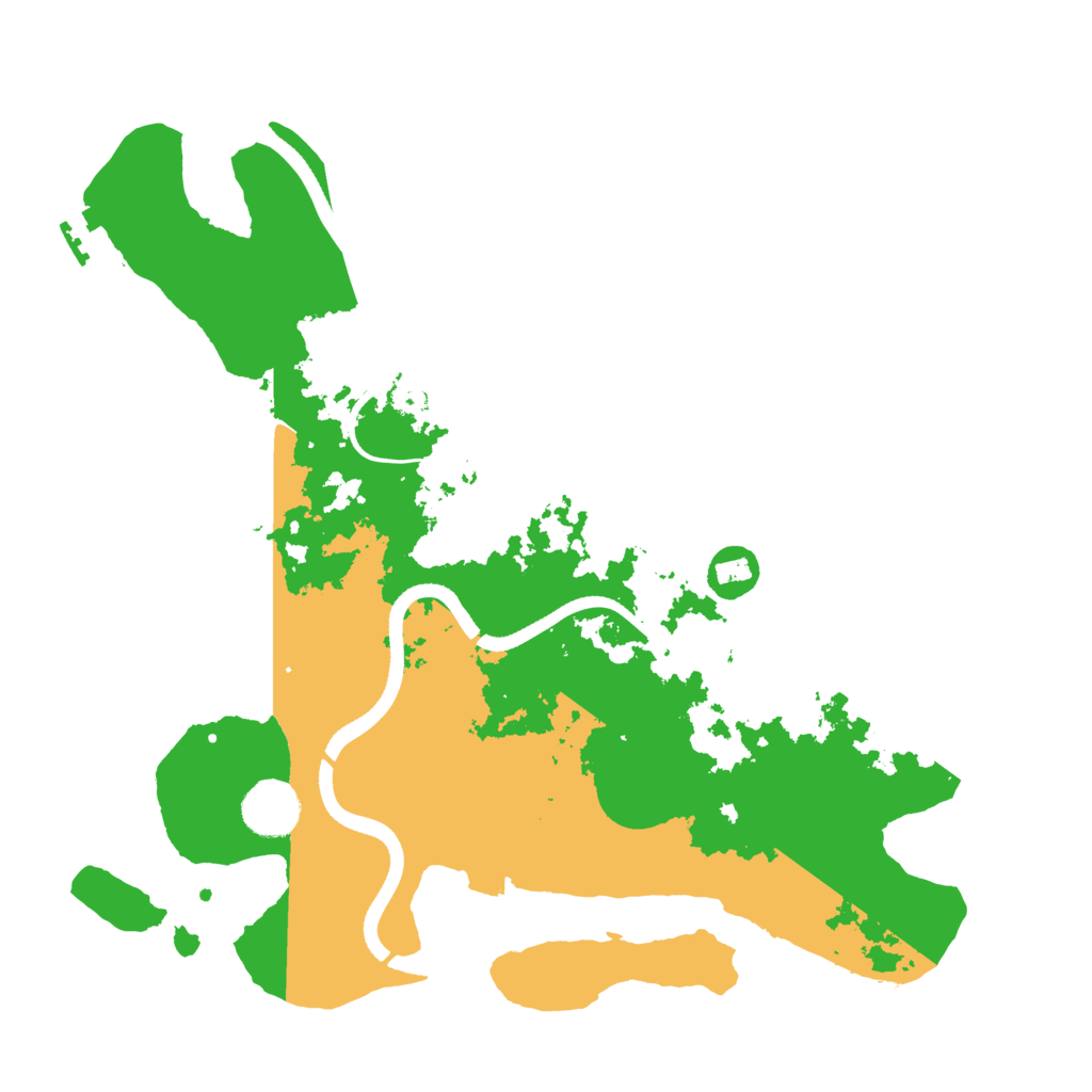 Biome Rust Map: Procedural Map, Size: 3500, Seed: 1546096672