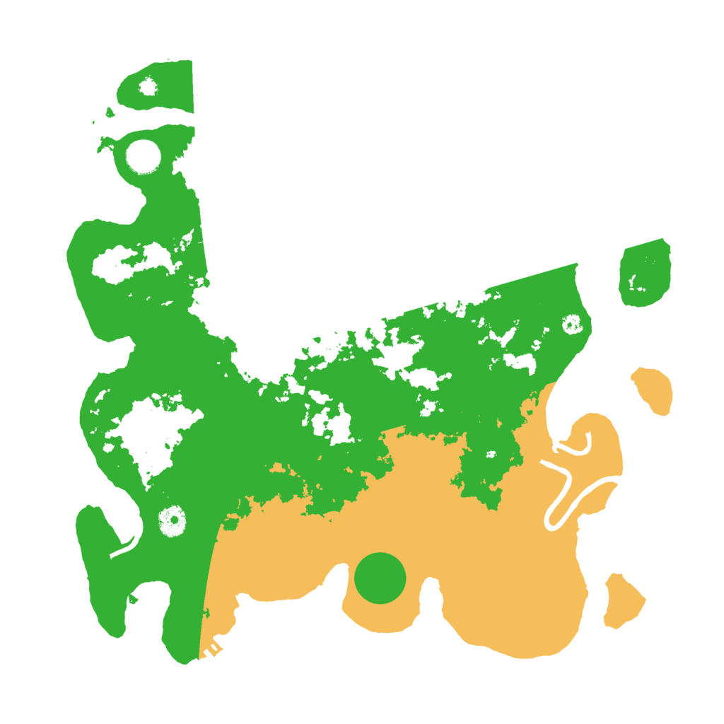 Biome Rust Map: Procedural Map, Size: 3700, Seed: 56157987