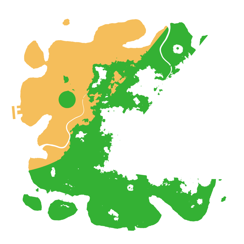 Biome Rust Map: Procedural Map, Size: 3800, Seed: 513662197