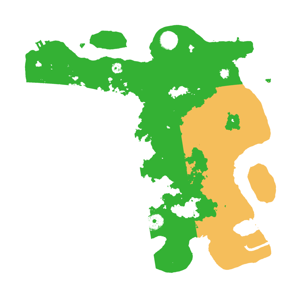 Biome Rust Map: Procedural Map, Size: 3000, Seed: 1795842526