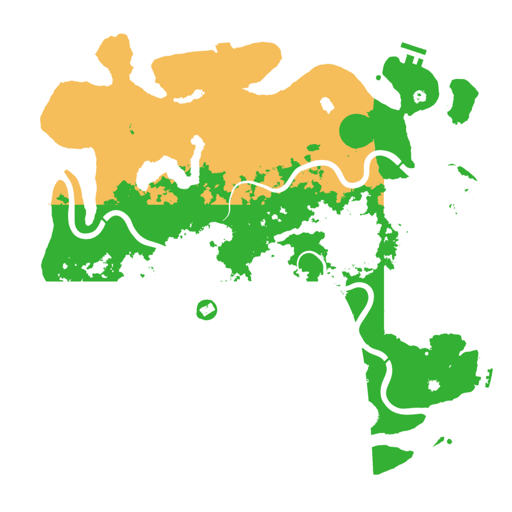 Biome Rust Map: Procedural Map, Size: 4000, Seed: 1618178570