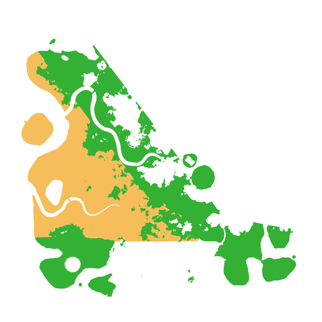 Biome Rust Map: Procedural Map, Size: 3700, Seed: 1797259716