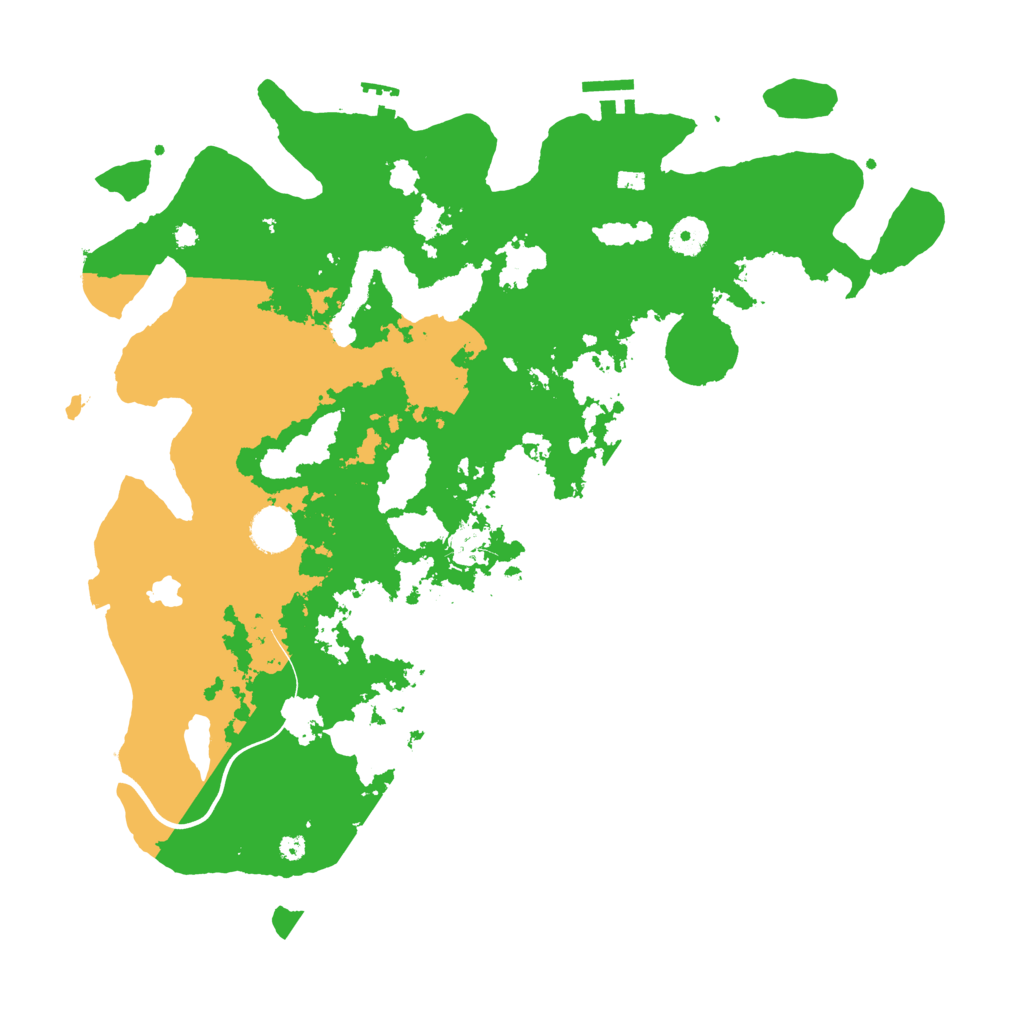 Biome Rust Map: Procedural Map, Size: 4000, Seed: 1742981059