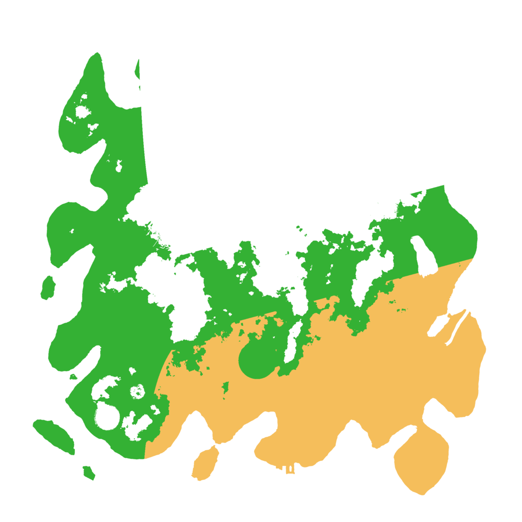 Biome Rust Map: Procedural Map, Size: 3700, Seed: 913169054