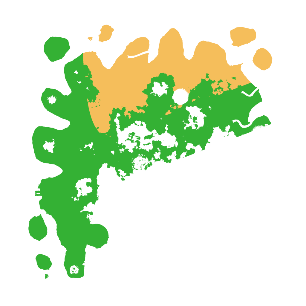 Biome Rust Map: Procedural Map, Size: 3500, Seed: 19955853