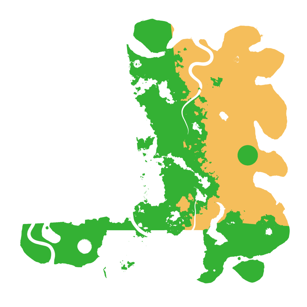 Biome Rust Map: Procedural Map, Size: 4000, Seed: 575765017