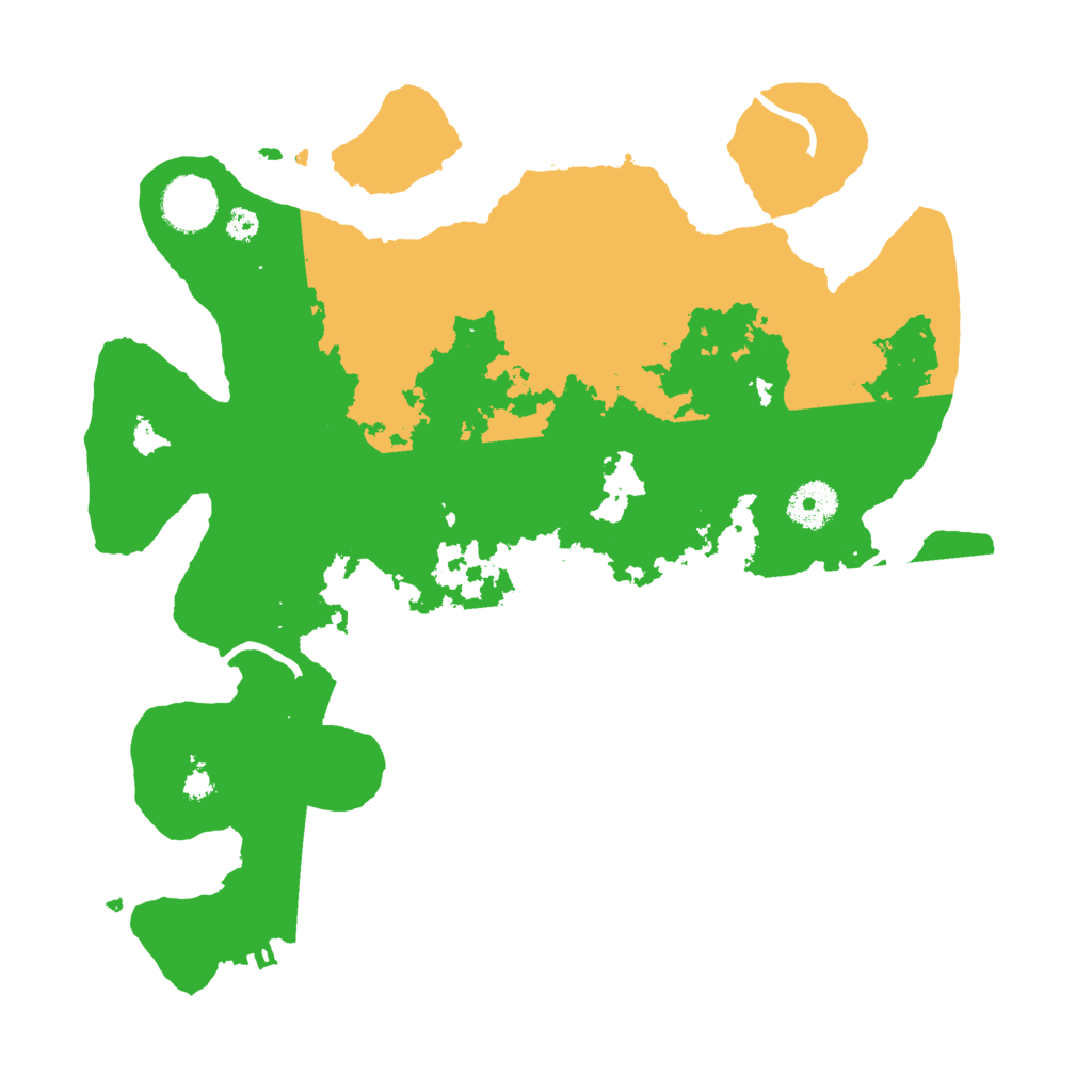 Biome Rust Map: Procedural Map, Size: 3450, Seed: 11838215