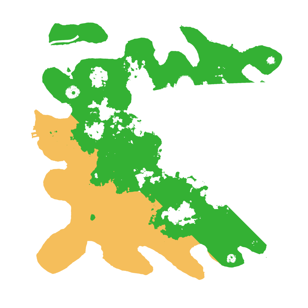 Biome Rust Map: Procedural Map, Size: 3500, Seed: 1073413074