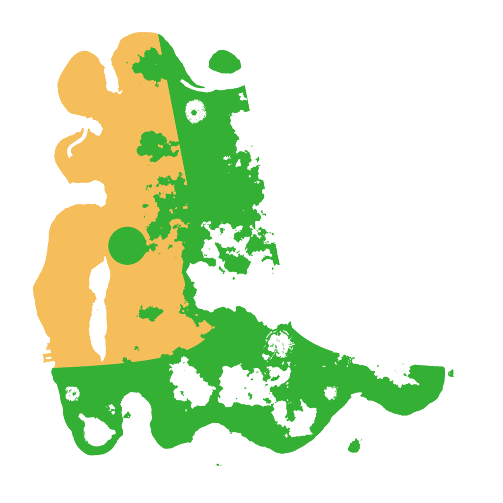 Biome Rust Map: Procedural Map, Size: 3500, Seed: 721788866