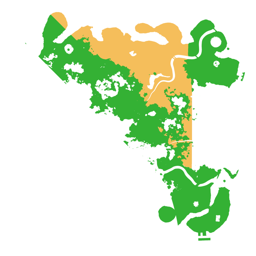 Biome Rust Map: Procedural Map, Size: 4250, Seed: 34910281
