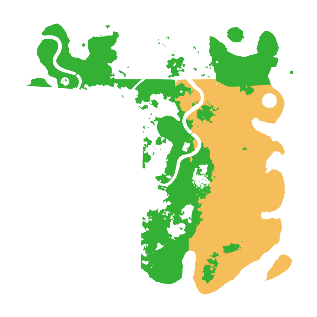 Biome Rust Map: Procedural Map, Size: 3800, Seed: 15597393