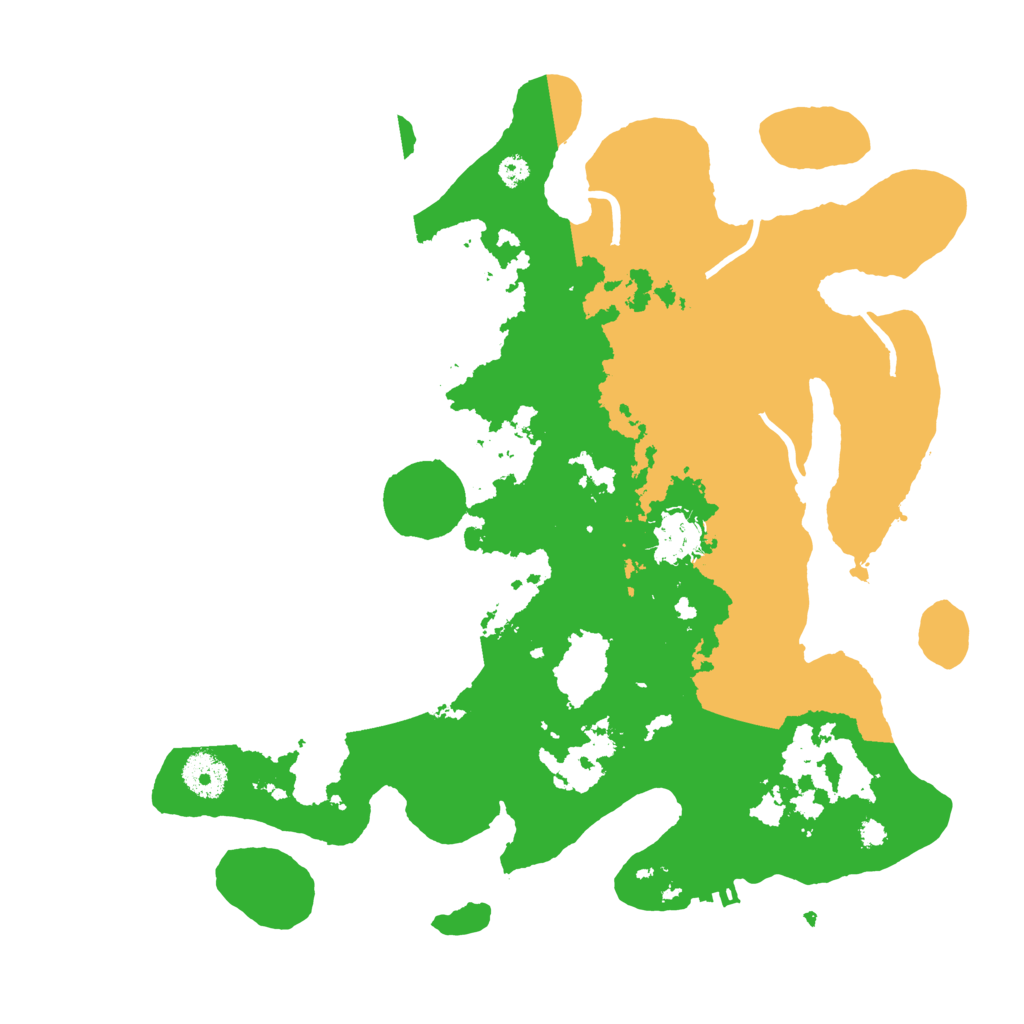 Biome Rust Map: Procedural Map, Size: 3500, Seed: 1521795667