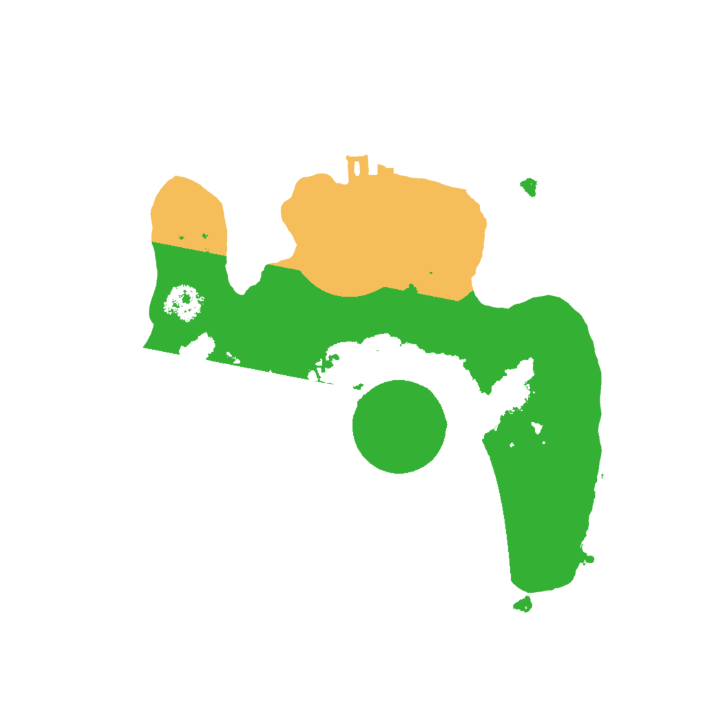 Biome Rust Map: Procedural Map, Size: 2000, Seed: 20172896