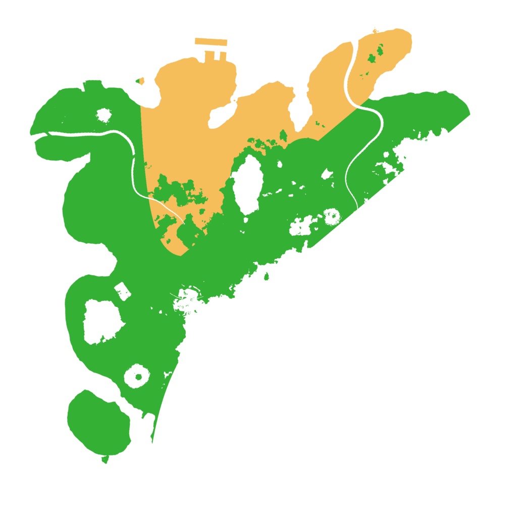 Biome Rust Map: Procedural Map, Size: 3250, Seed: 29901