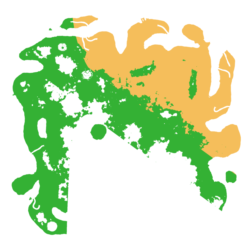 Biome Rust Map: Procedural Map, Size: 4500, Seed: 781880951