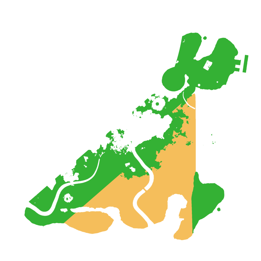 Biome Rust Map: Procedural Map, Size: 3000, Seed: 191881459