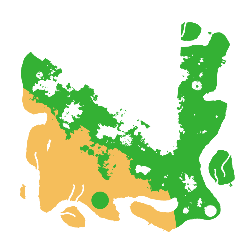 Biome Rust Map: Procedural Map, Size: 3750, Seed: 97811905