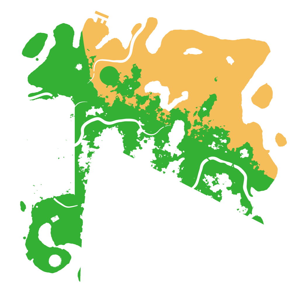 Biome Rust Map: Procedural Map, Size: 4250, Seed: 7566941