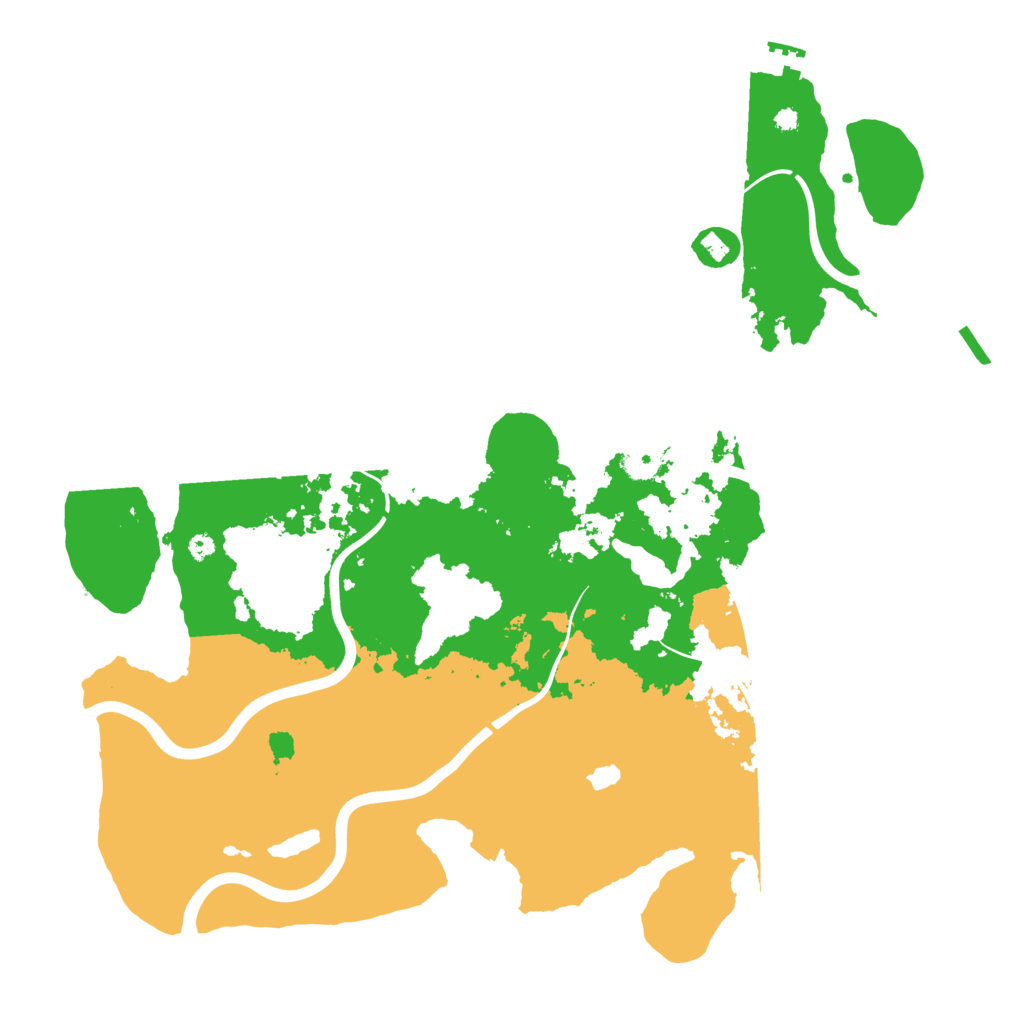 Biome Rust Map: Procedural Map, Size: 4000, Seed: 12052023