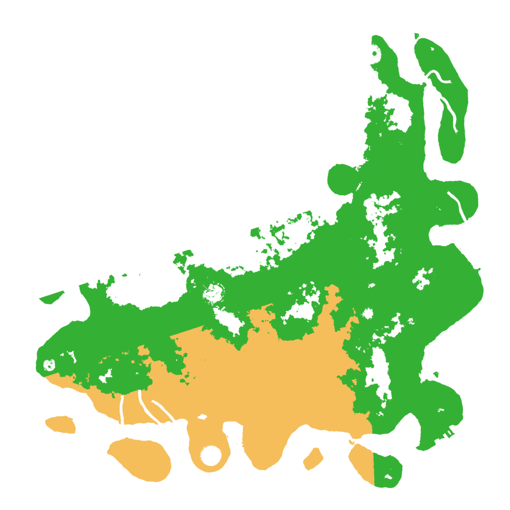 Biome Rust Map: Procedural Map, Size: 4400, Seed: 32027053