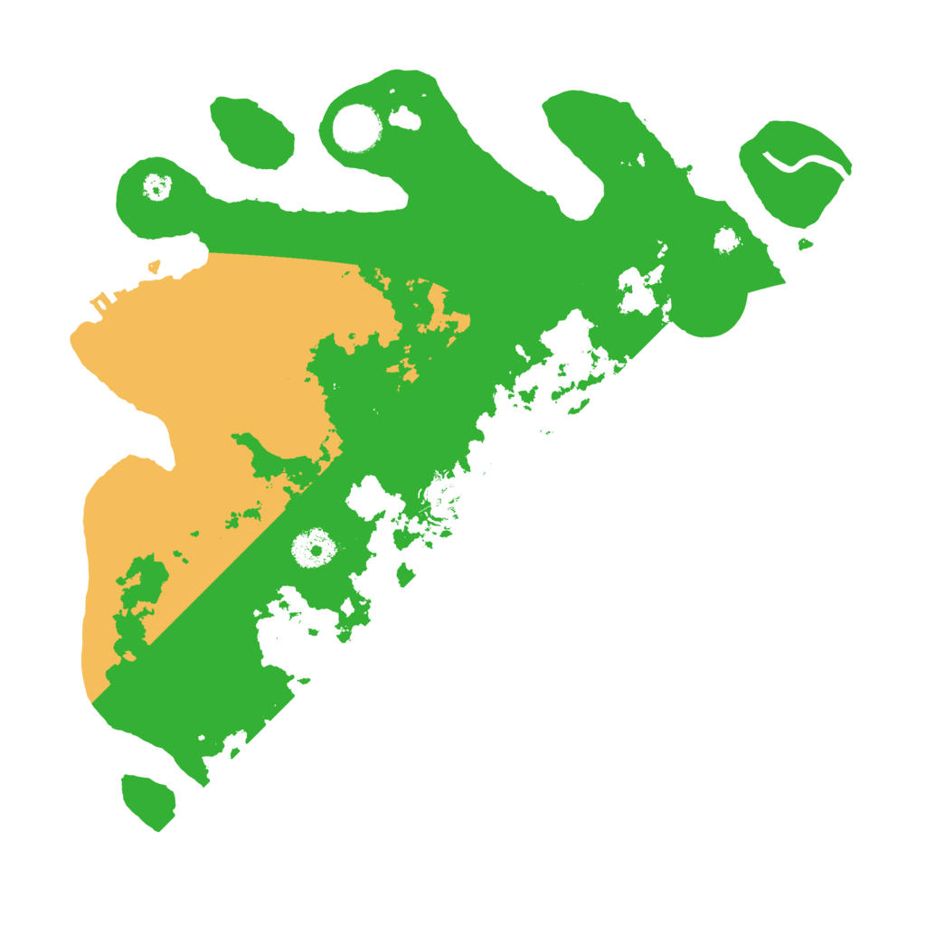 Biome Rust Map: Procedural Map, Size: 3400, Seed: 23717446
