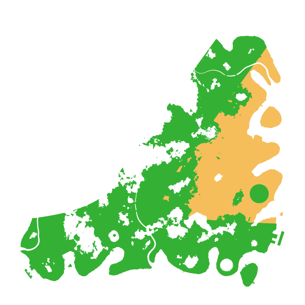 Biome Rust Map: Procedural Map, Size: 4250, Seed: 1746172072