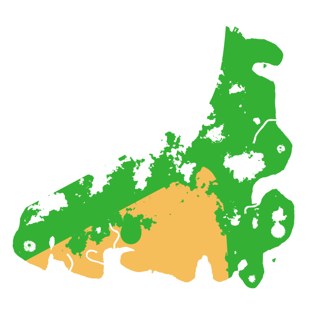 Biome Rust Map: Procedural Map, Size: 4000, Seed: 55747718