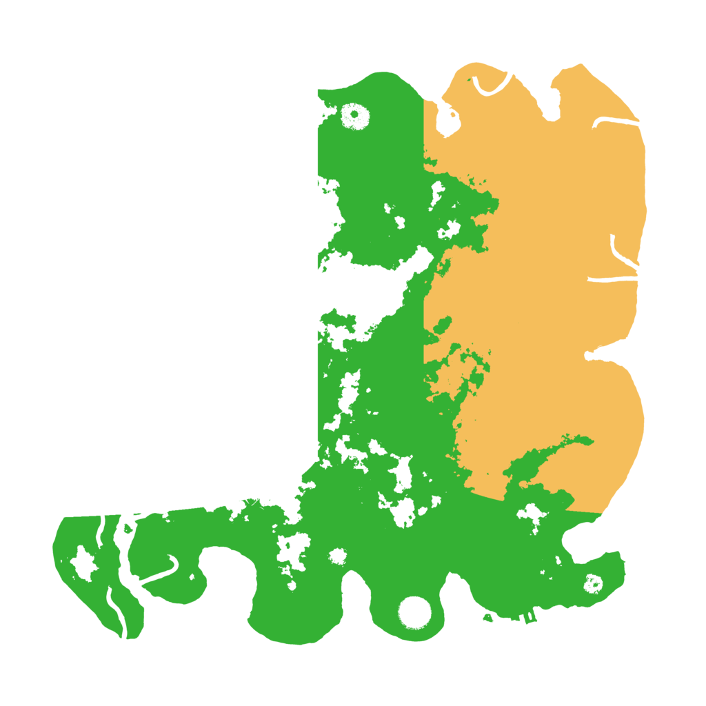 Biome Rust Map: Procedural Map, Size: 3800, Seed: 7977211