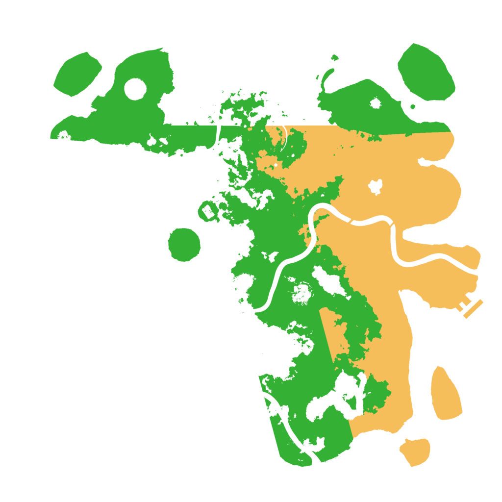 Biome Rust Map: Procedural Map, Size: 4250, Seed: 23494