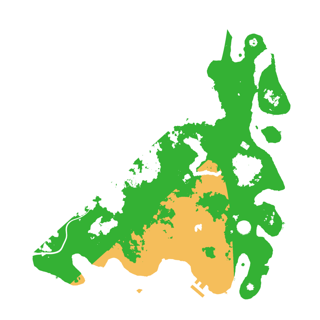 Biome Rust Map: Procedural Map, Size: 4000, Seed: 234523
