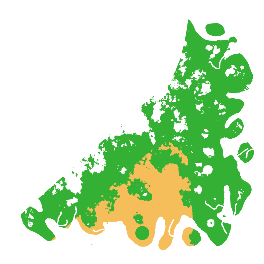 Biome Rust Map: Procedural Map, Size: 5000, Seed: 234523