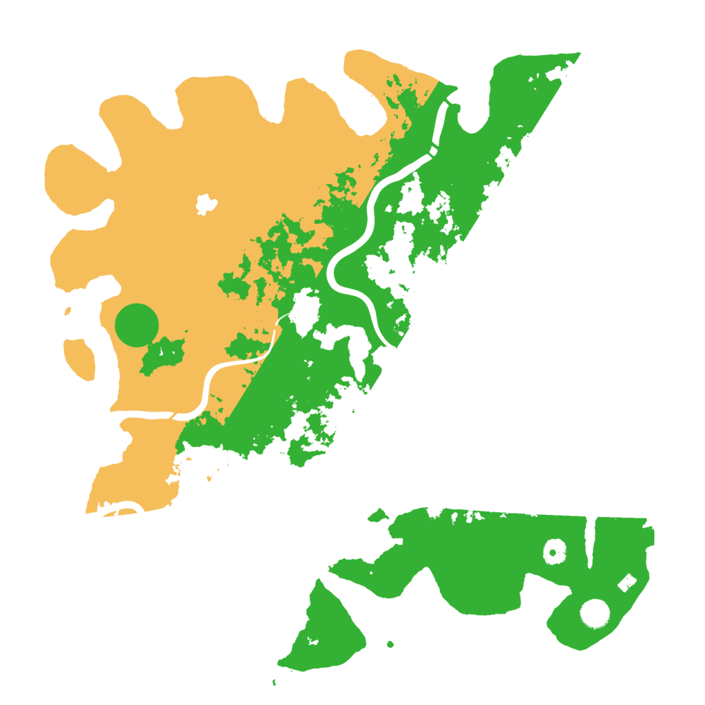 Biome Rust Map: Procedural Map, Size: 4250, Seed: 544087732