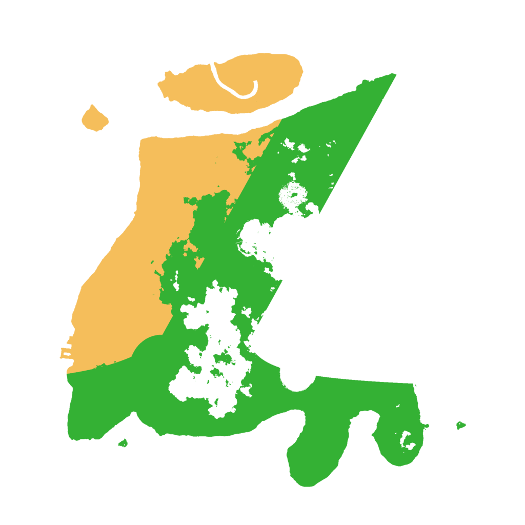 Biome Rust Map: Procedural Map, Size: 3000, Seed: 2345232