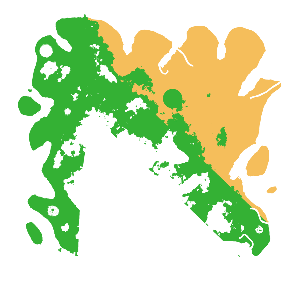 Biome Rust Map: Procedural Map, Size: 4000, Seed: 592509863