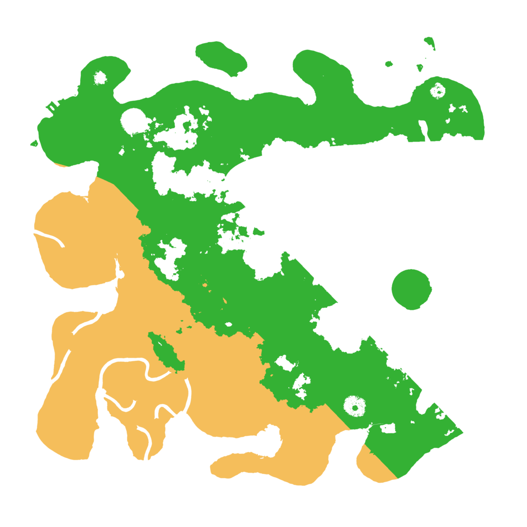 Biome Rust Map: Procedural Map, Size: 3700, Seed: 1034072662