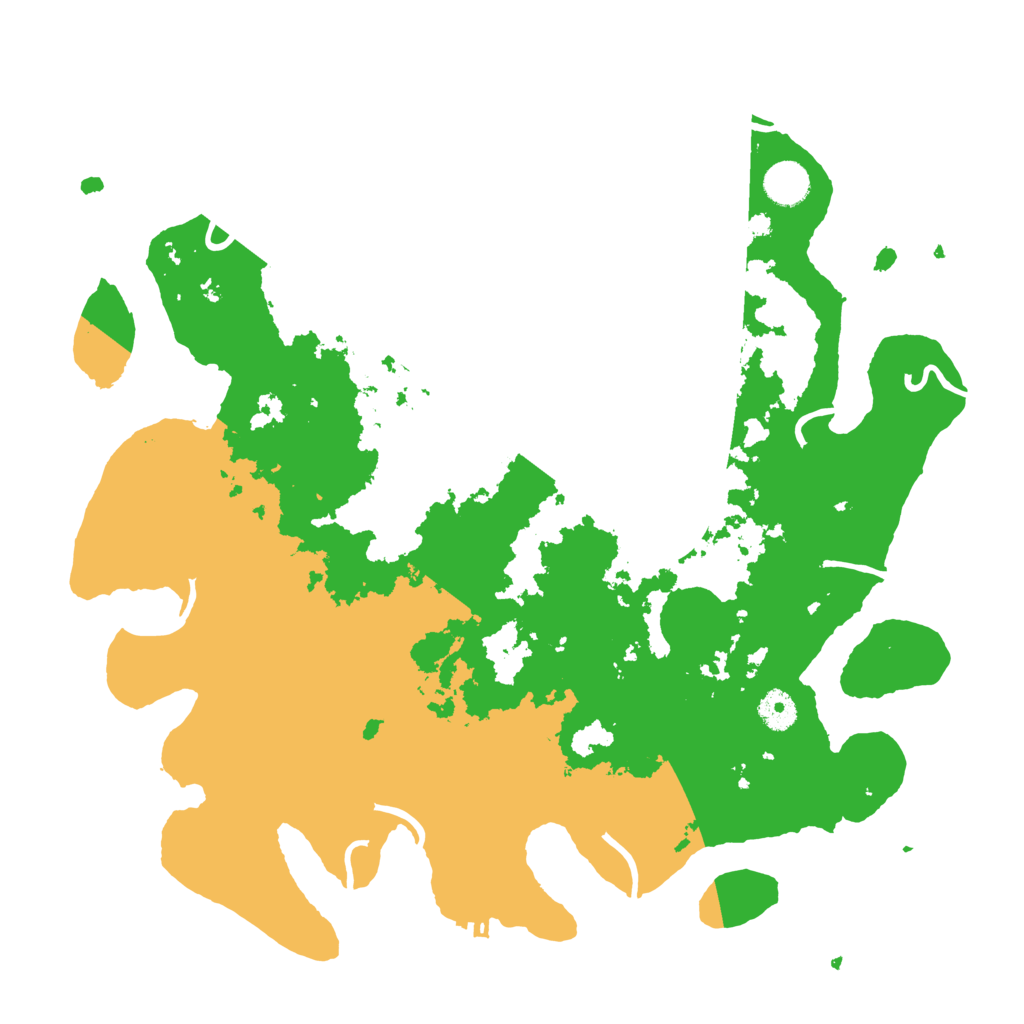 Biome Rust Map: Procedural Map, Size: 4000, Seed: 231811422