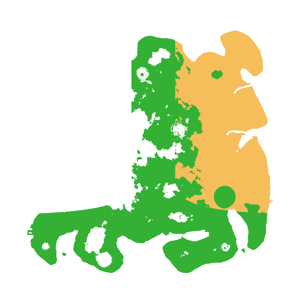 Biome Rust Map: Procedural Map, Size: 3550, Seed: 214072894