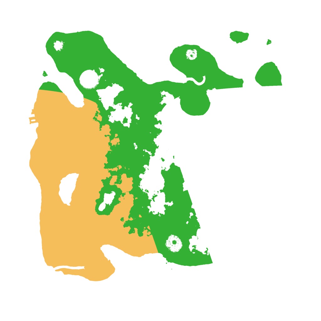 Biome Rust Map: Procedural Map, Size: 3000, Seed: 1478579325