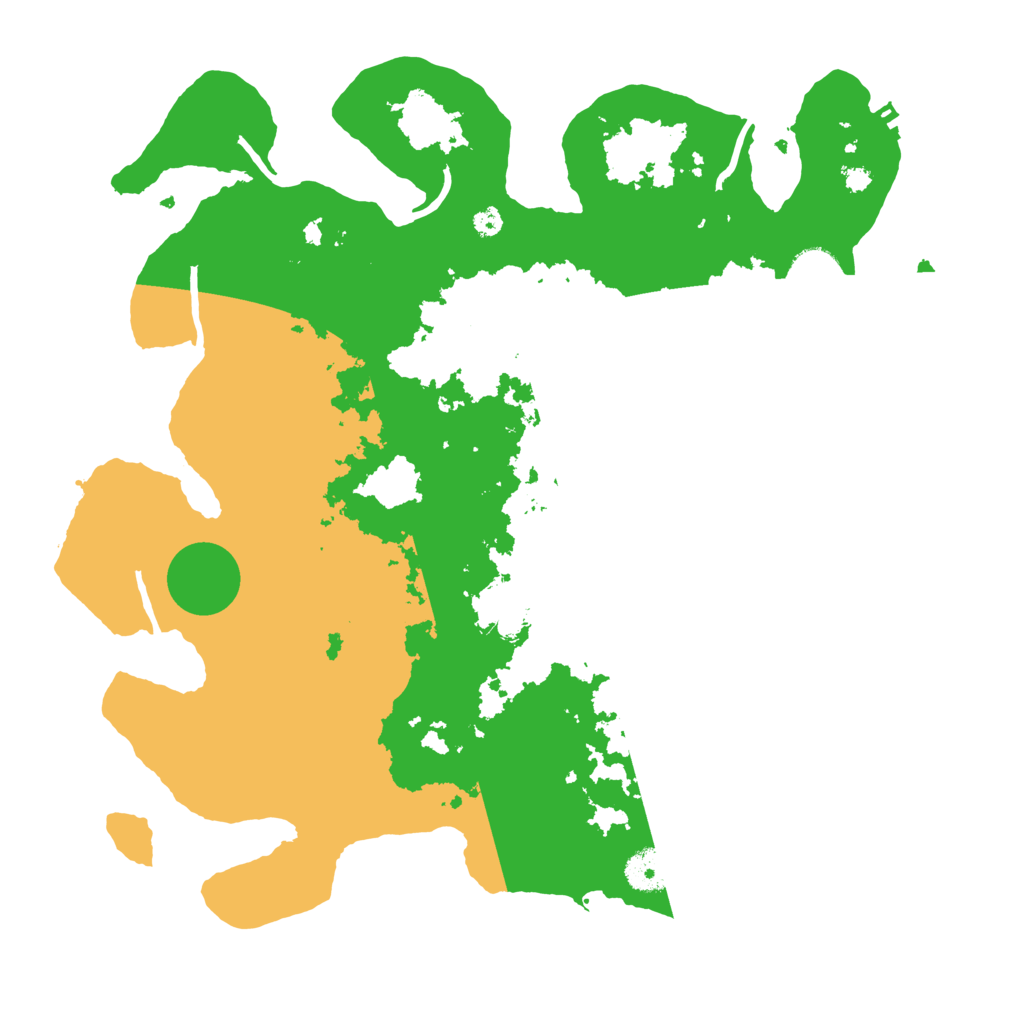 Biome Rust Map: Procedural Map, Size: 3700, Seed: 46379632