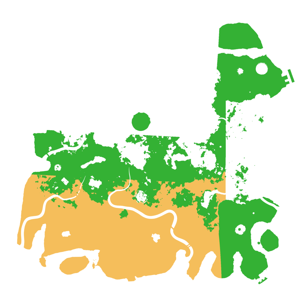 Biome Rust Map: Procedural Map, Size: 4500, Seed: 185835744
