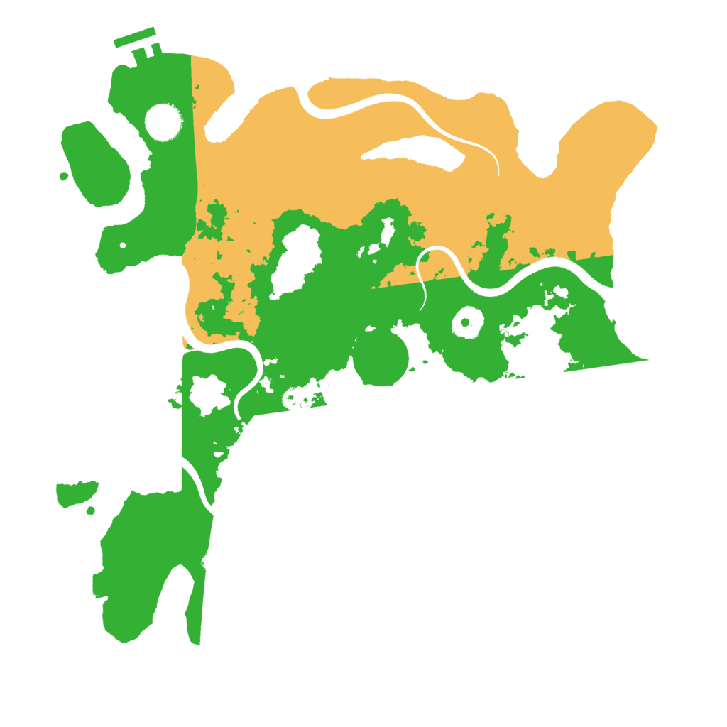 Biome Rust Map: Procedural Map, Size: 3450, Seed: 83462608