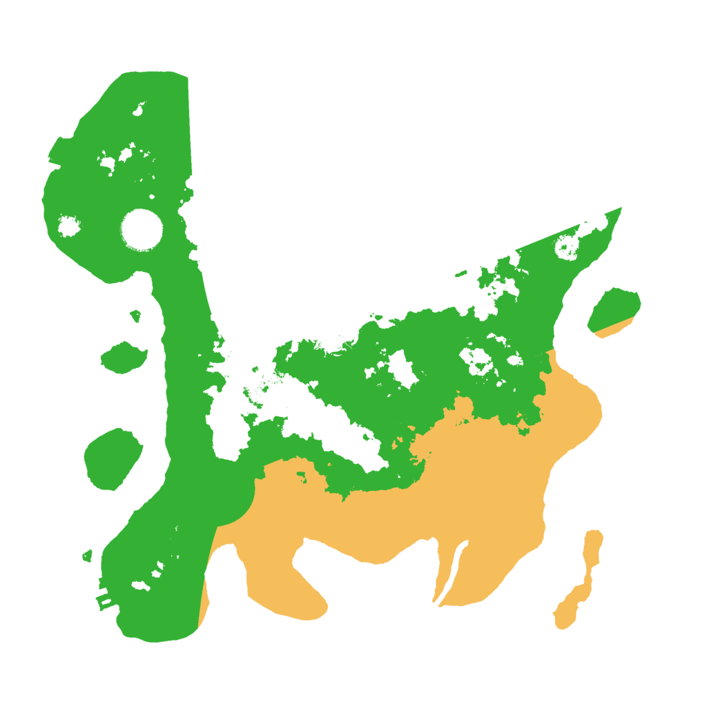 Biome Rust Map: Procedural Map, Size: 3000, Seed: 15806