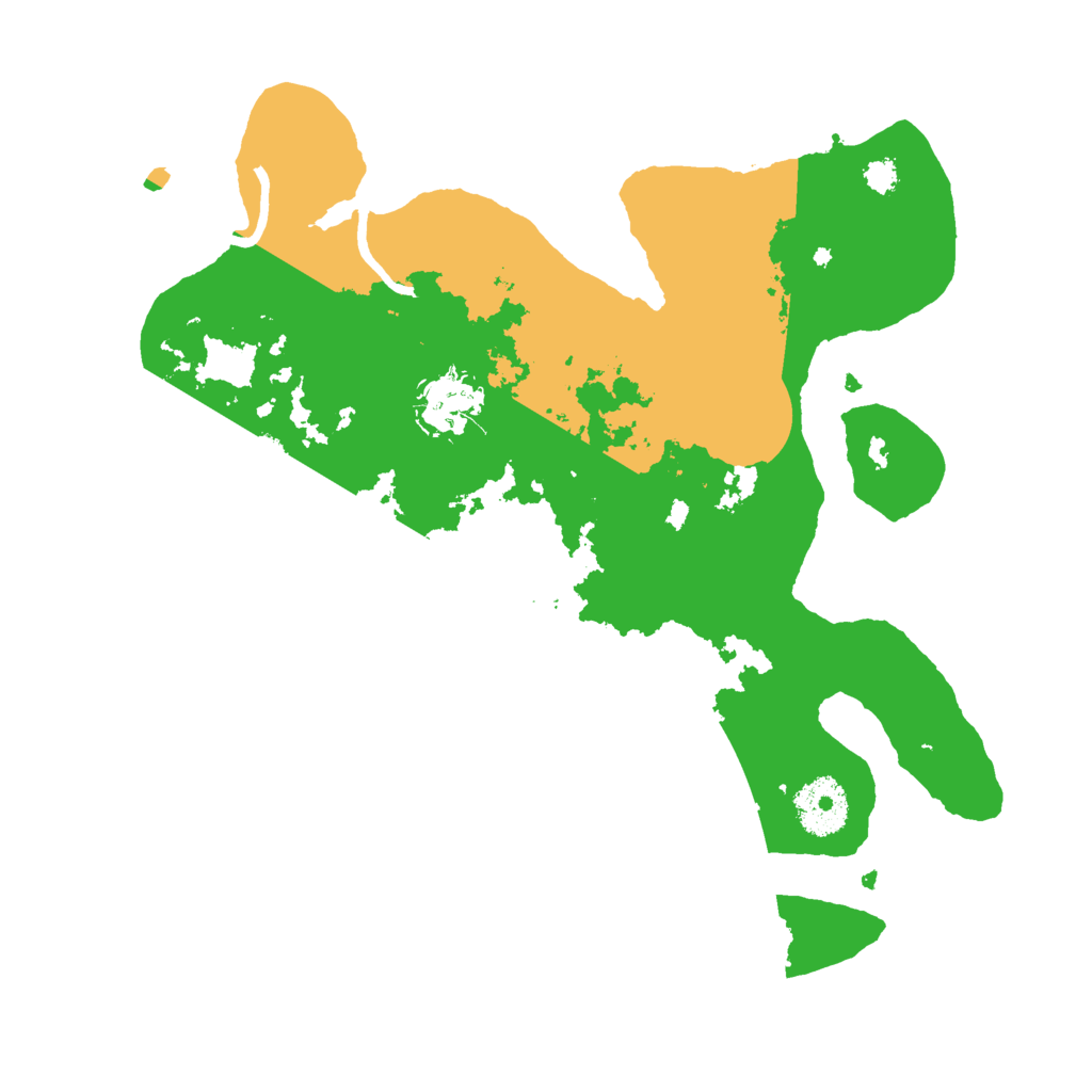 Biome Rust Map: Procedural Map, Size: 3000, Seed: 679528