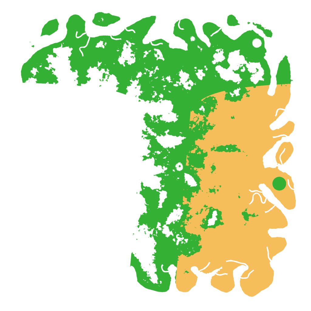 Biome Rust Map: Procedural Map, Size: 6000, Seed: 1419948329