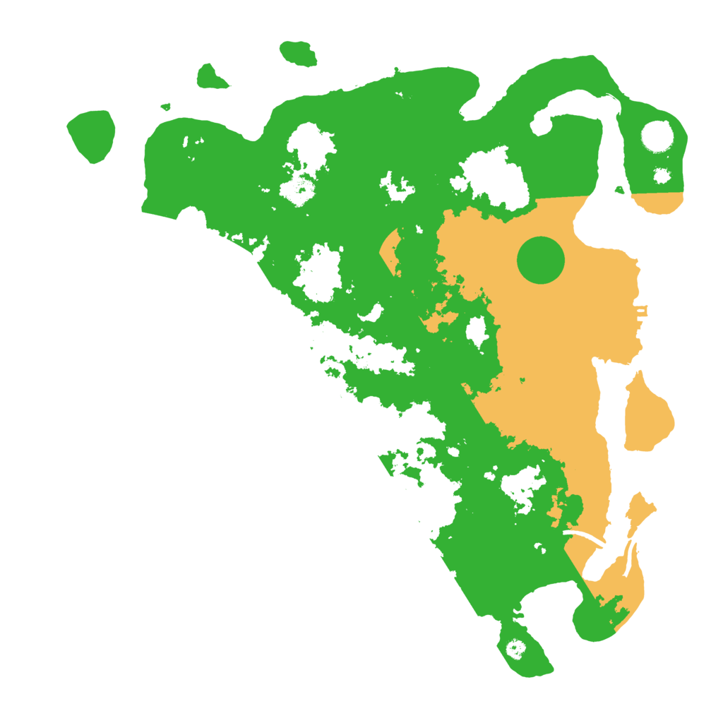 Biome Rust Map: Procedural Map, Size: 4000, Seed: 56185111