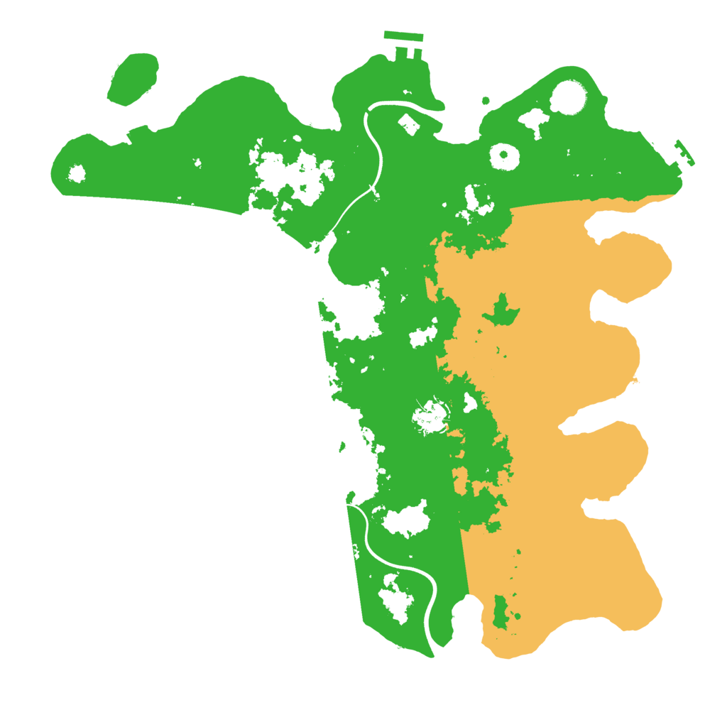 Biome Rust Map: Procedural Map, Size: 3750, Seed: 1916960195