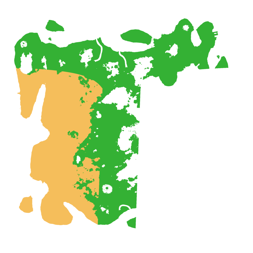 Biome Rust Map: Procedural Map, Size: 3900, Seed: 7745658