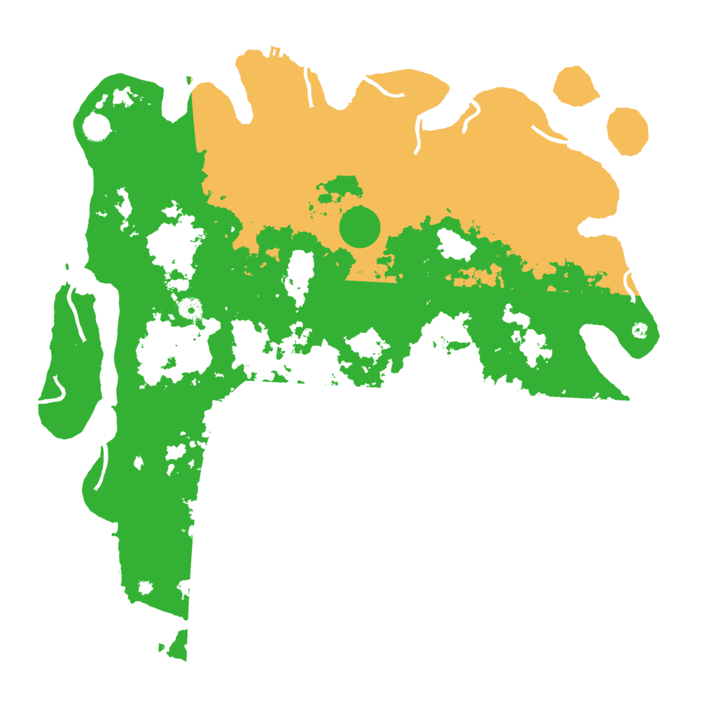 Biome Rust Map: Procedural Map, Size: 4500, Seed: 964856546