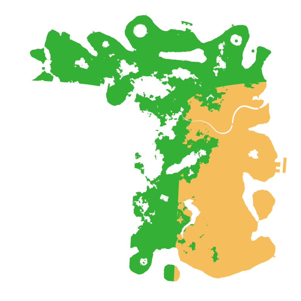Biome Rust Map: Procedural Map, Size: 4000, Seed: 25310268