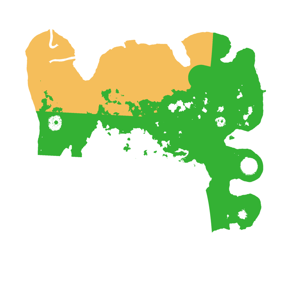 Biome Rust Map: Procedural Map, Size: 3000, Seed: 26063